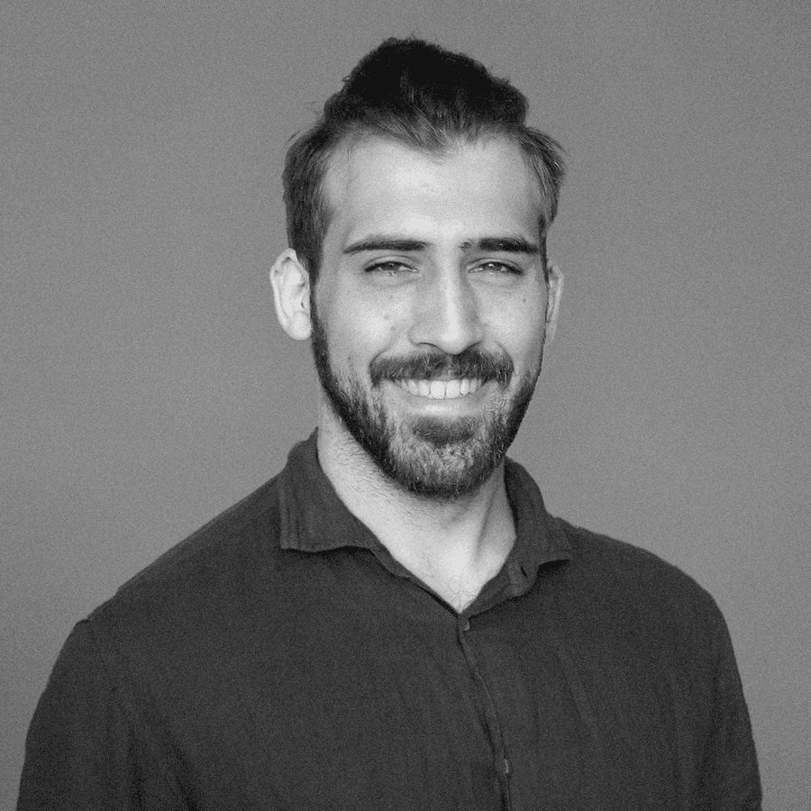 Black and White, Headshot of Paolo Guida, Chief Scientist